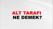 Alt Tarafı