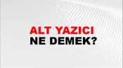 Alt Yazıcı
