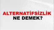 Alternatifsizlik