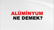 Alüminyum