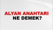 Alyan Anahtarı