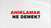 Anıklamak