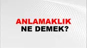 Anlamaklık