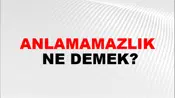 Anlamamazlık