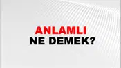 Anlamlı
