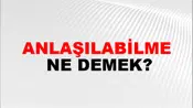 Anlaşılabilme