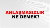 Anlaşmasızlık