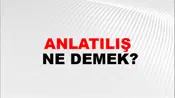 Anlatılış