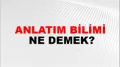 Anlatım Bilimi
