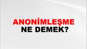 Anonimleşme
