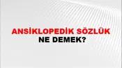 Ansiklopedik Sözlük