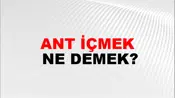 Ant İçmek
