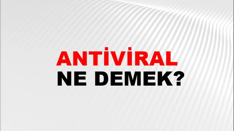 Antiviral Antiviral