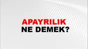 Apayrılık