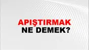 Apıştırmak