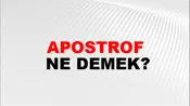 Apostrof