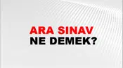 Ara Sınav