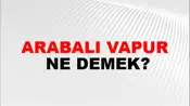 Arabalı Vapur
