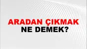 Aradan Çıkmak