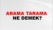 Arama Tarama