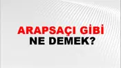 Arapsaçı Gibi
