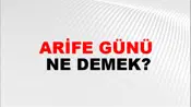 Arife Günü