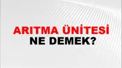 Arıtma Ünitesi