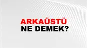 Arkaüstü