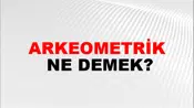 Arkeometrik