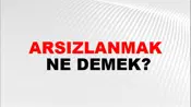 Arsızlanmak