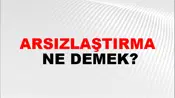 Arsızlaştırma