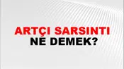 Artçı Sarsıntı