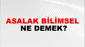 Asalak Bilimsel