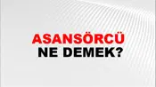 Asansörcü