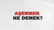 Aşermek