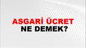 Asgari Ücret