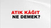 Atık Kâğıt