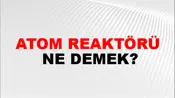 Atom Reaktörü