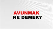 Avunmak