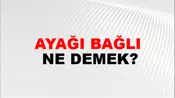 Ayağı Bağlı