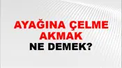 Ayağına Çelme Takmak