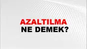 Azaltılma