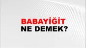 Babayiğit