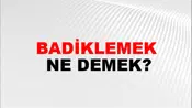 Badiklemek