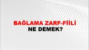 Bağlama Zarf-fiili