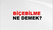 Biçebilme