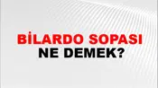 Bilardo Sopası