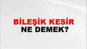 Bileşik Kesir