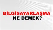 Bilgisayarlaşma