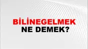 Bilinegelmek